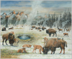 Gathering at the Firehole